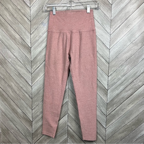 Beyond Yoga Spacedye Caught Midi Legging Mauve peach pink orange pants S Small - Picture 2 of 8